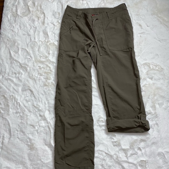 The North Face Womens 4 Nylon Cargo Pant Green - Picture 10 of 10